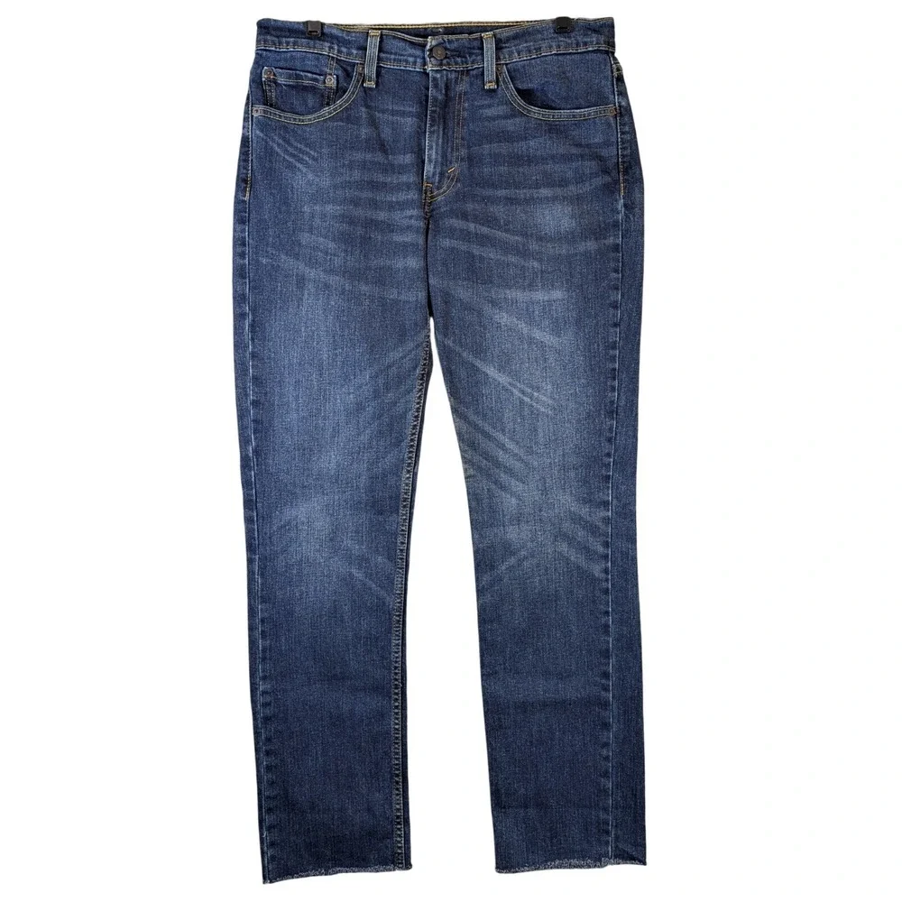 Levi's 511‎ Jeans Men's 32x30 (Tag 32x34) Blue Cropped to 30' length